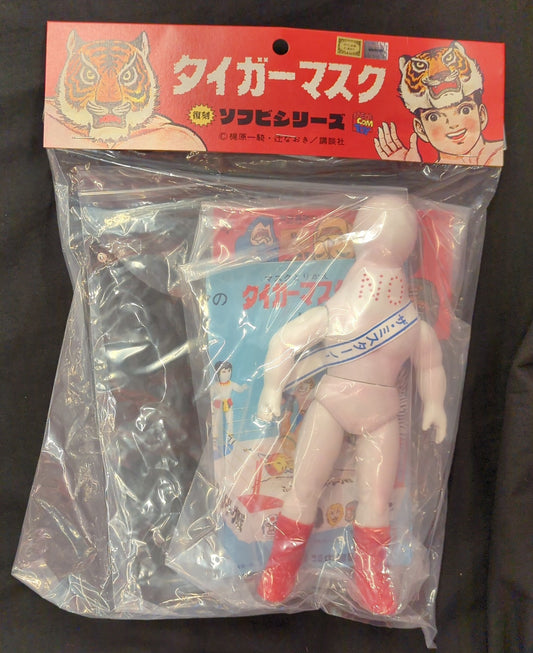 Medicom Toy Denjin Nakajima Tiger Mask Anime Mr. No Reproduction Sofubi