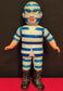 1969 Nakajima Seisakusho Tiger Mask Anime Convict 10" Sofubi