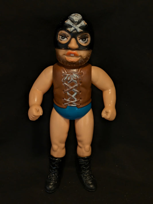 1969 Nakajima Seisakusho Tiger Mask Anime Viking Kid 10" Sofubi