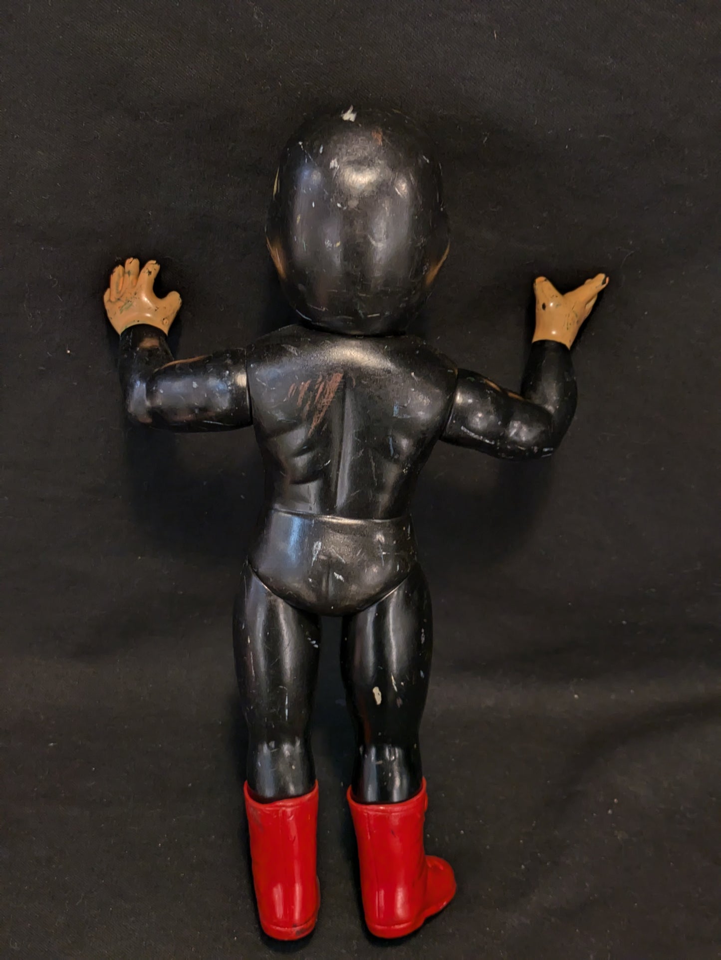 1969 Nakajima Seisakusho Tiger Mask Anime Miracle 3 10" Sofubi