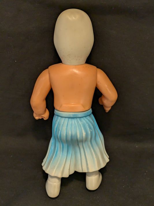 1969 Nakajima Seisakusho Tiger Mask Anime Mr. Kamikaze 10" Sofubi