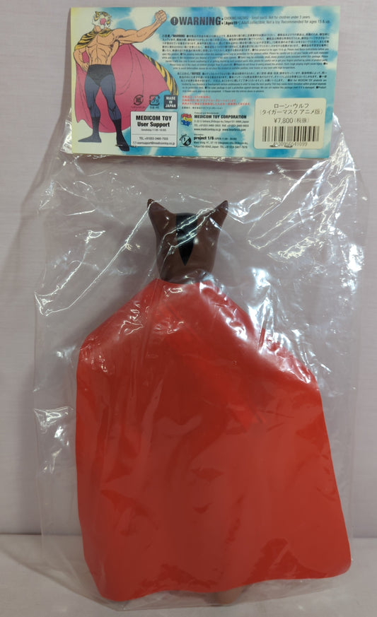 Medicom Toy Denjin Nakajima Tiger Mask Anime Lone Wolf Sofubi