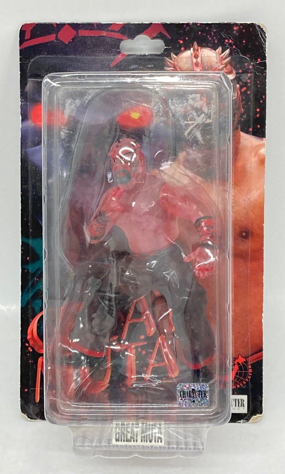2003 AJPW CharaPro Deluxe Great Muta [Clear Black & Red Edition]