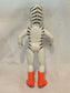 1969 Nakajima Seisakusho Tiger Mask Anime Great Zebra 10" Sofubi