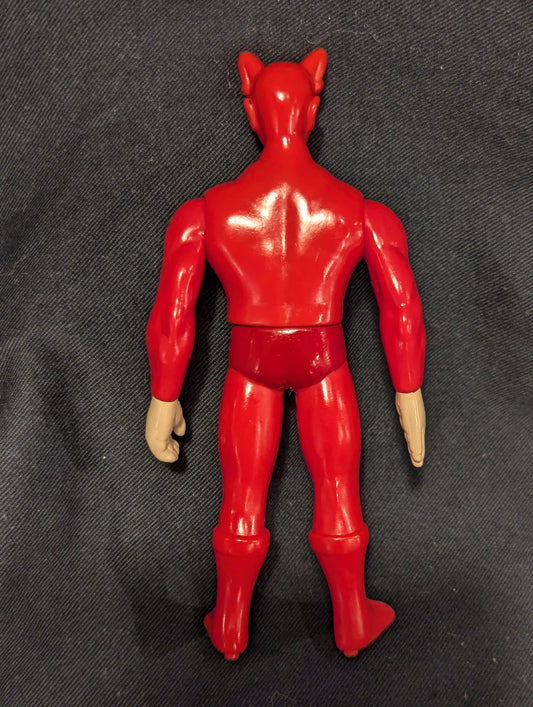 2002 TOMY Tiger Mask Anime Blind Box Sofubi Red Death Mask