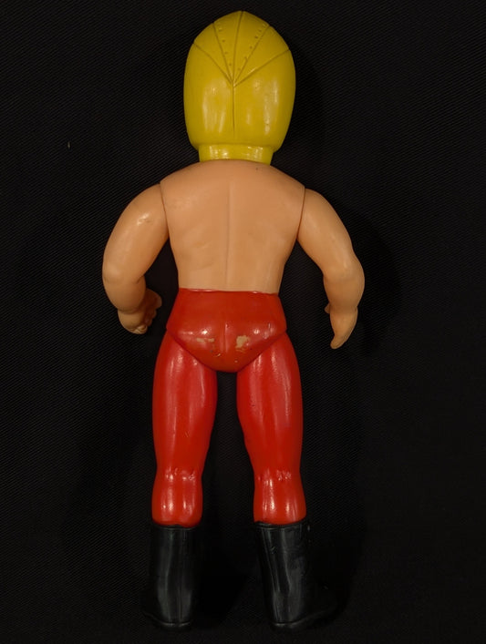 1969 Nakajima Seisakusho Tiger Mask Anime Golden Mask 10" Sofubi