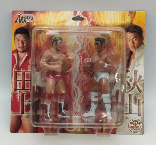 Pro-Wrestling NOAH Mogura House Multipack: Akira Taue [In Fighting Pose] & Jun Akiyama