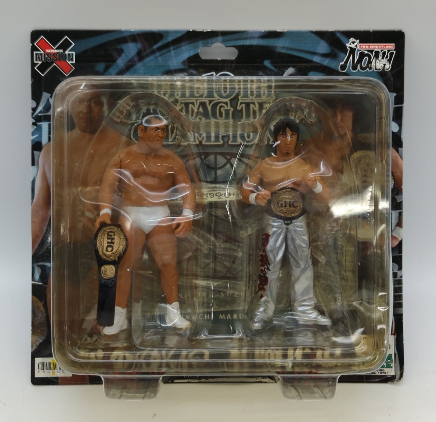Pancrase/Pro-Wrestling NOAH Mogura House Multipack: Minoru Suzuki [With White Trunks] & Naomichi Marufuji [With Silver Pants]