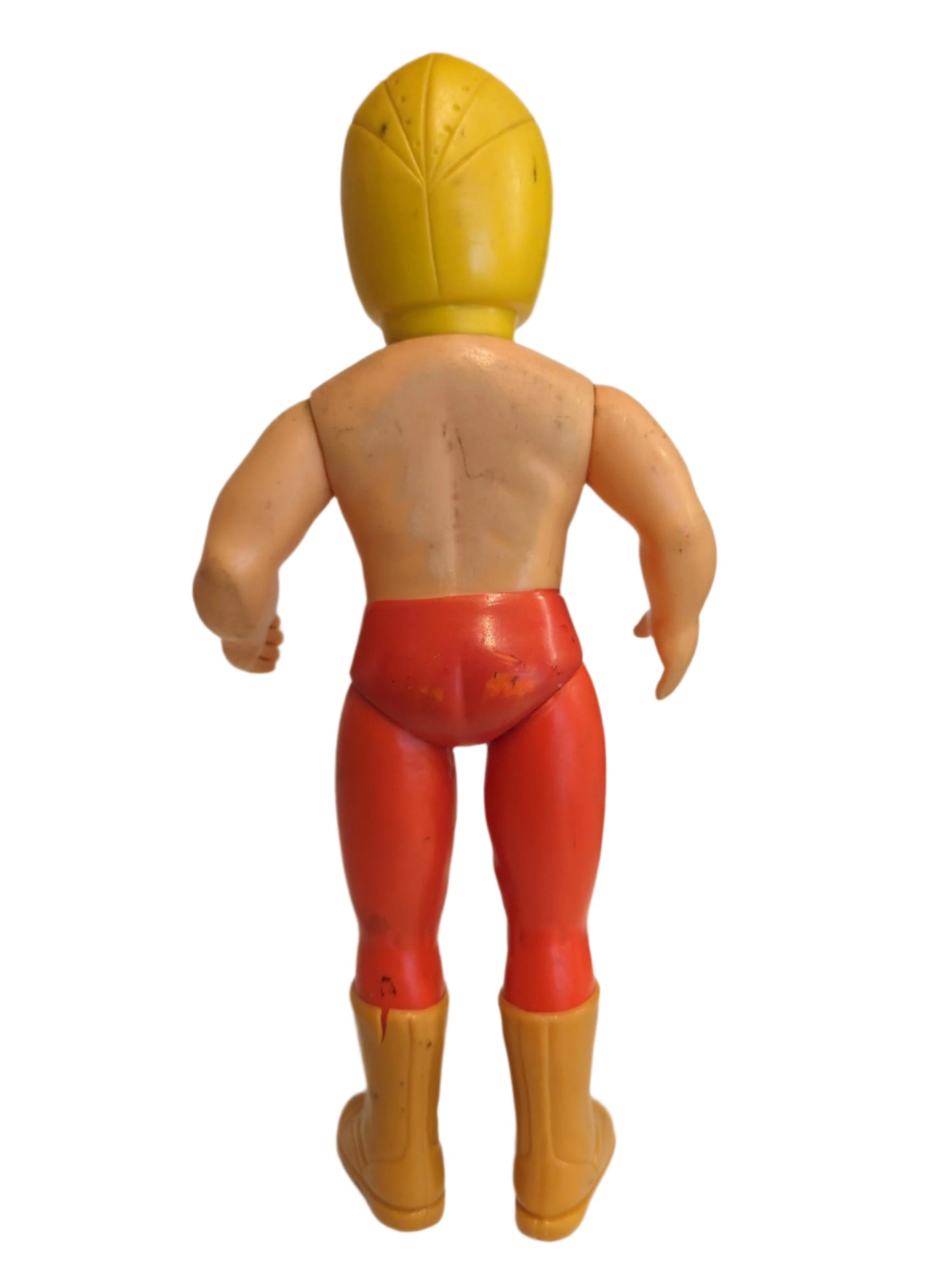 1969 Nakajima Seisakusho Tiger Mask Anime Golden Mask 10" Sofubi