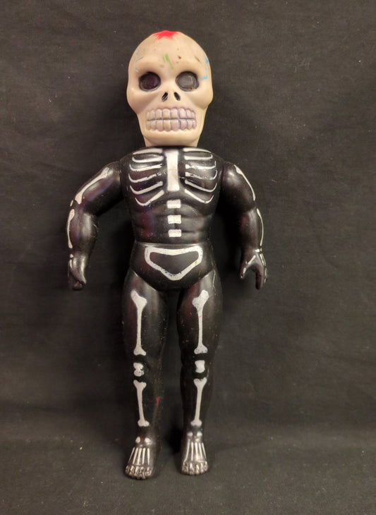 1969 Nakajima Seisakusho Tiger Mask Anime Skull Star 10" Sofubi