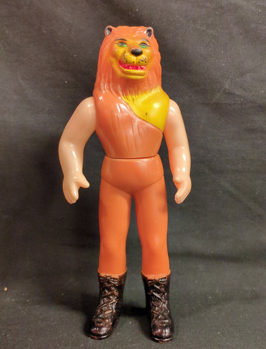 Nakajima Seisakusho Tiger Mask Anime Lion Man 6.5" Sofubi