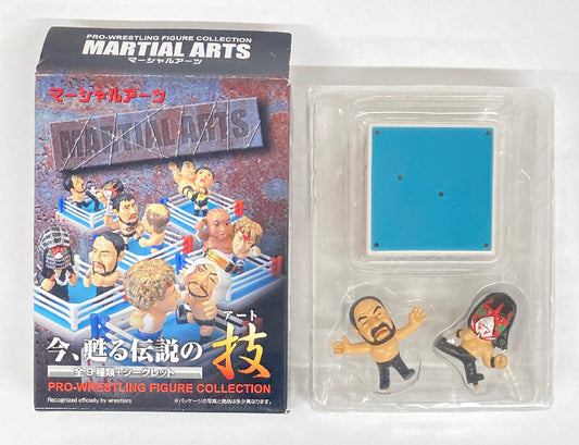 2006 Boford Martial Arts Pro-Wrestling Figure Collection 5 "Thrust Kick": The Great Kabuki vs. Rusher Kimura