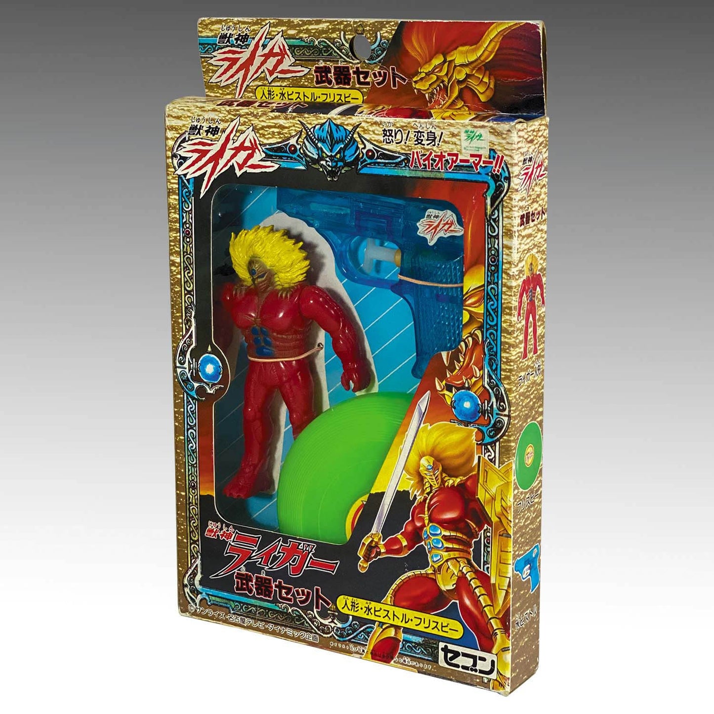 1989 Seven 4.5" Jushin Liger Sofubi Weapon Set