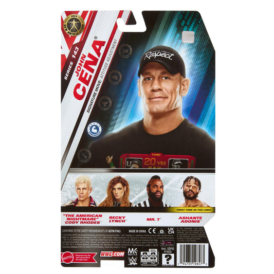 2024 WWE Mattel Main Event Greatest Hits Series 1 John Cena