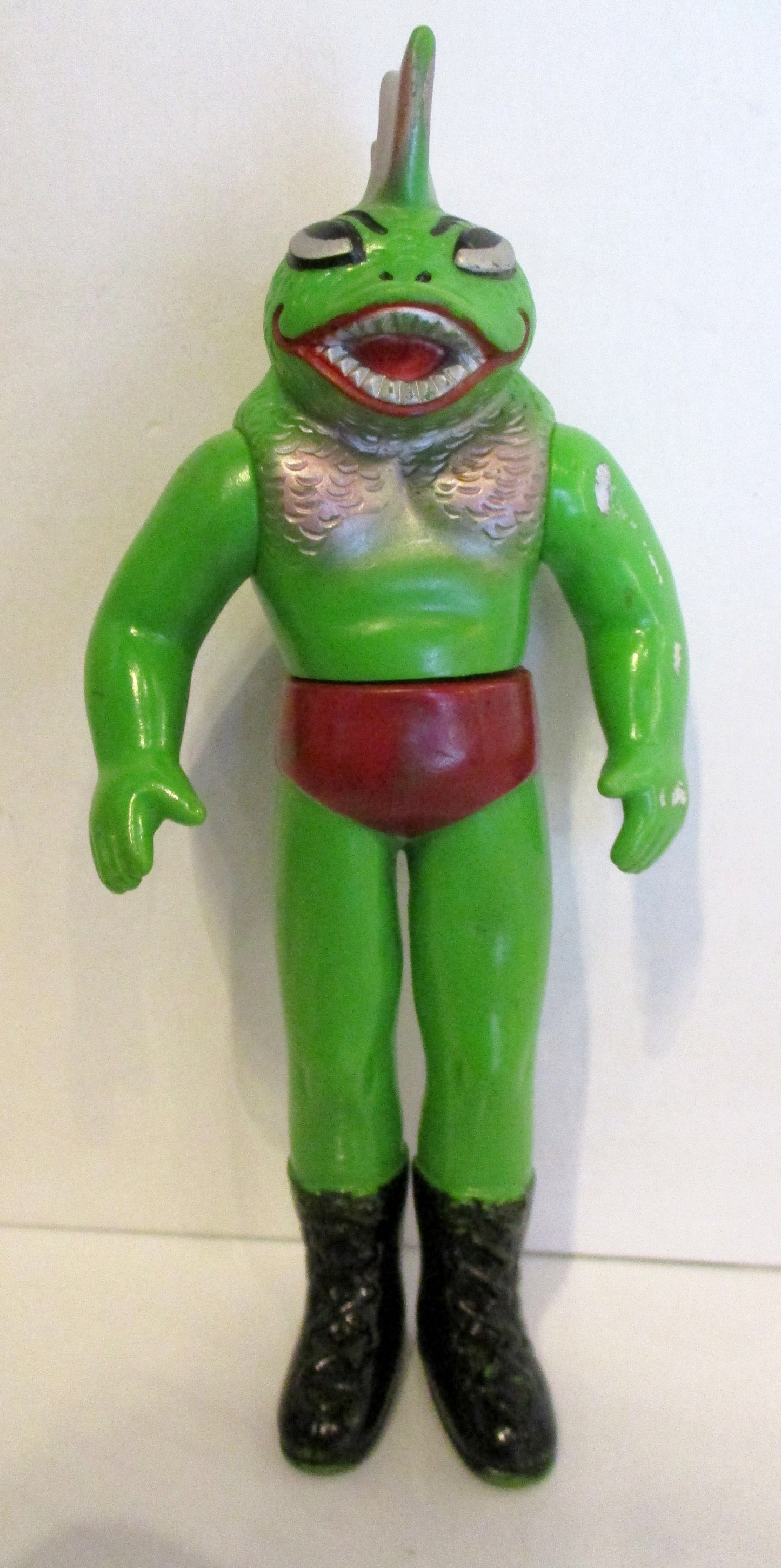 Nakajima Seisakusho Tiger Mask Anime Piranian 5" Articulated Sofubi