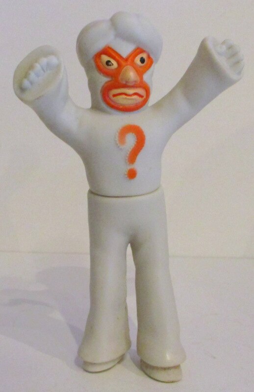 Nakajima Seisakusho Tiger Mask Anime Mr. Question 5" Unarticulated Sofubi