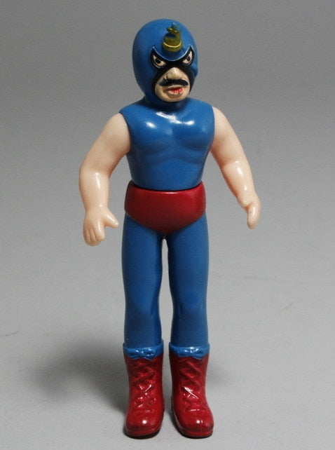 Nakajima Seisakusho Tiger Mask Anime Black Python 5" Articulated Sofubi