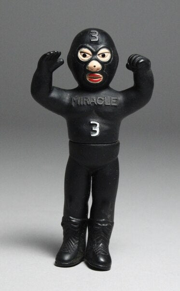 Nakajima Seisakusho Tiger Mask Anime Miracle 3 5" Unarticulated Sofubi