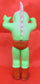 Nakajima Seisakusho Tiger Mask Anime Piranian 5" Unarticulated Sofubi