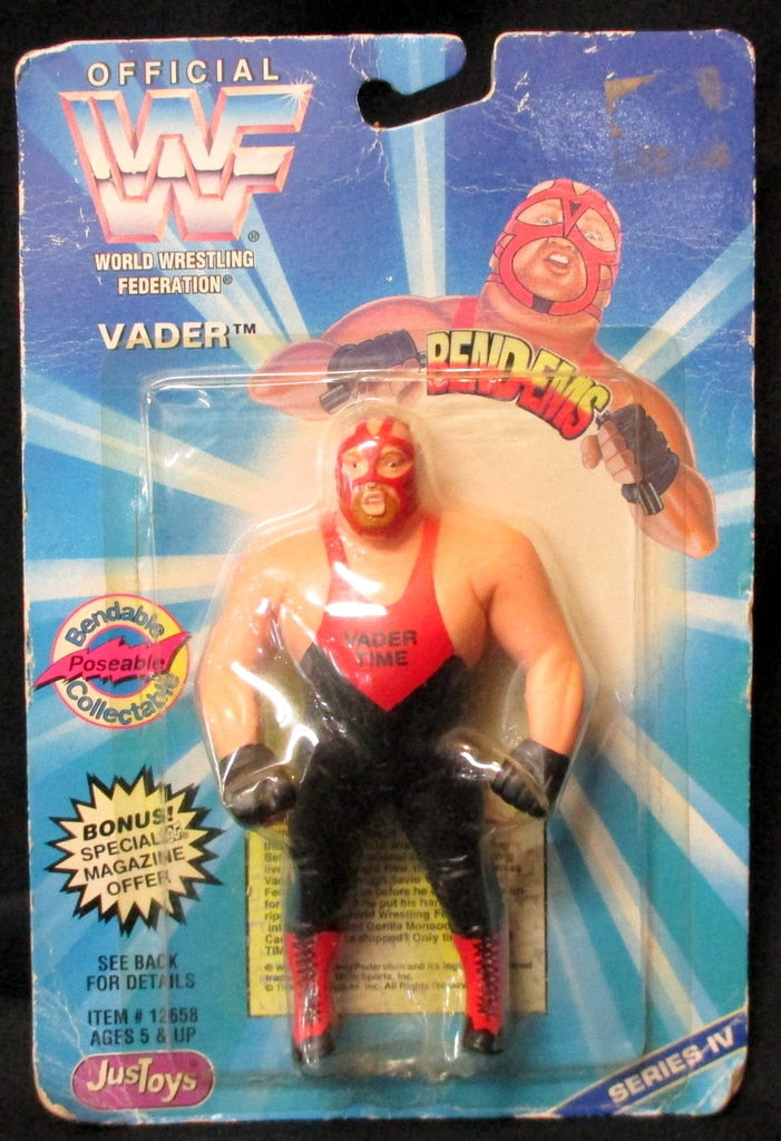 1996 WWF Just Toys Bend-Ems Series 4 Vader