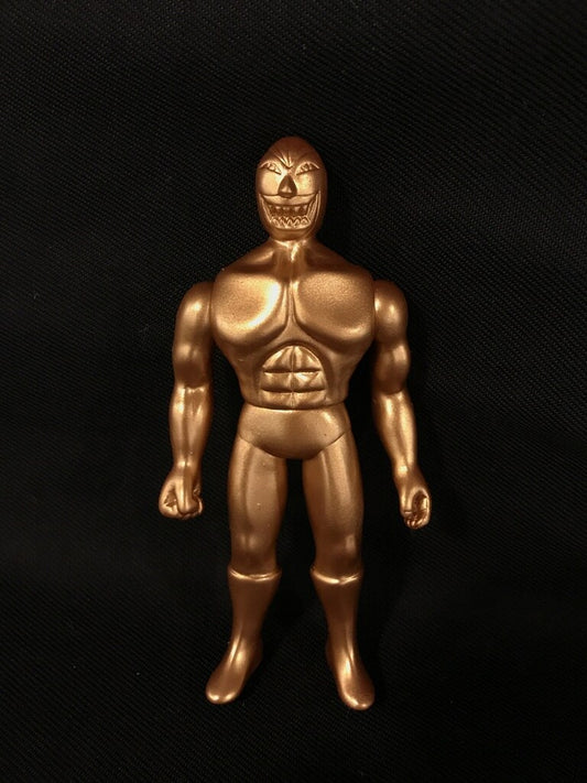 2002 TOMY Tiger Mask Anime Blind Box Sofubi Golden Mask [Gold Chase]