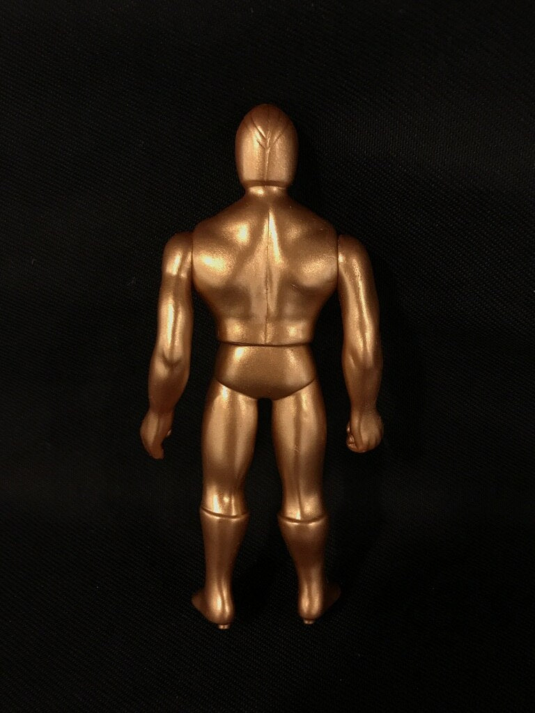 2002 TOMY Tiger Mask Anime Blind Box Sofubi Golden Mask [Gold Chase]