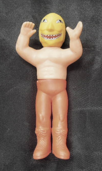 Nakajima Seisakusho Tiger Mask Anime Golden Mask 5" Unarticulated Sofubi
