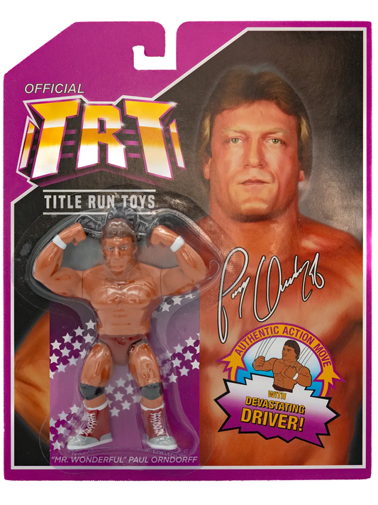 2025 Title Run Toys Series 1 "Mr. Wonderful" Paul Orndorff
