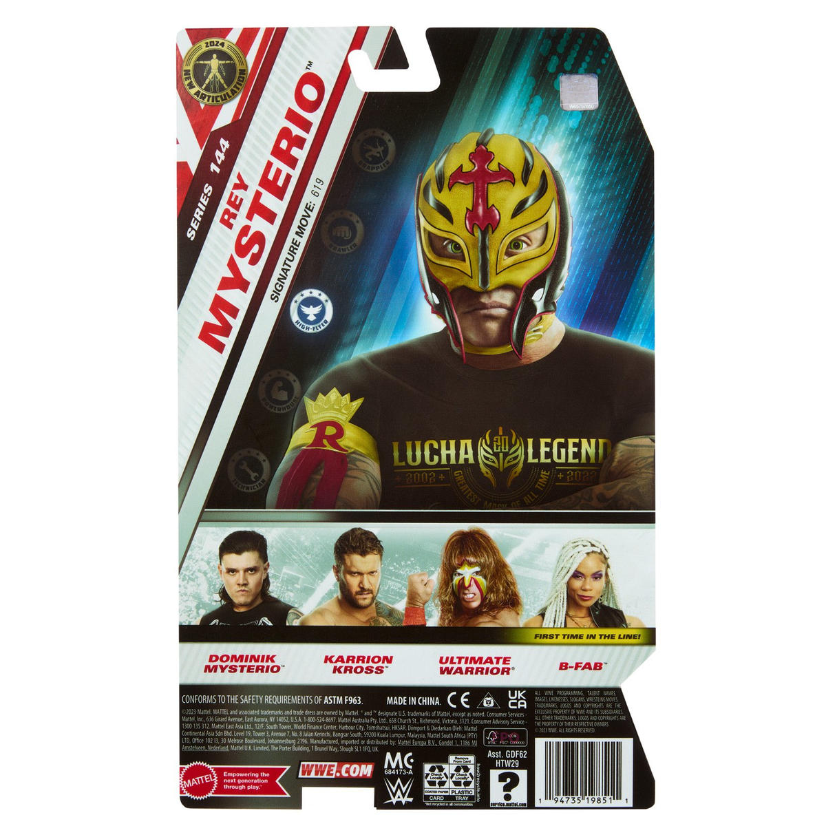 2024 WWE Mattel Basic Series 144 Rey Mysterio