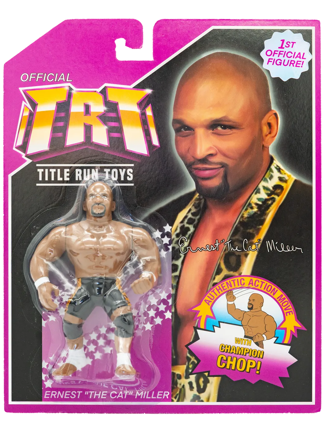 2025 Title Run Toys Series 1 Ernest "The Cat" Miller
