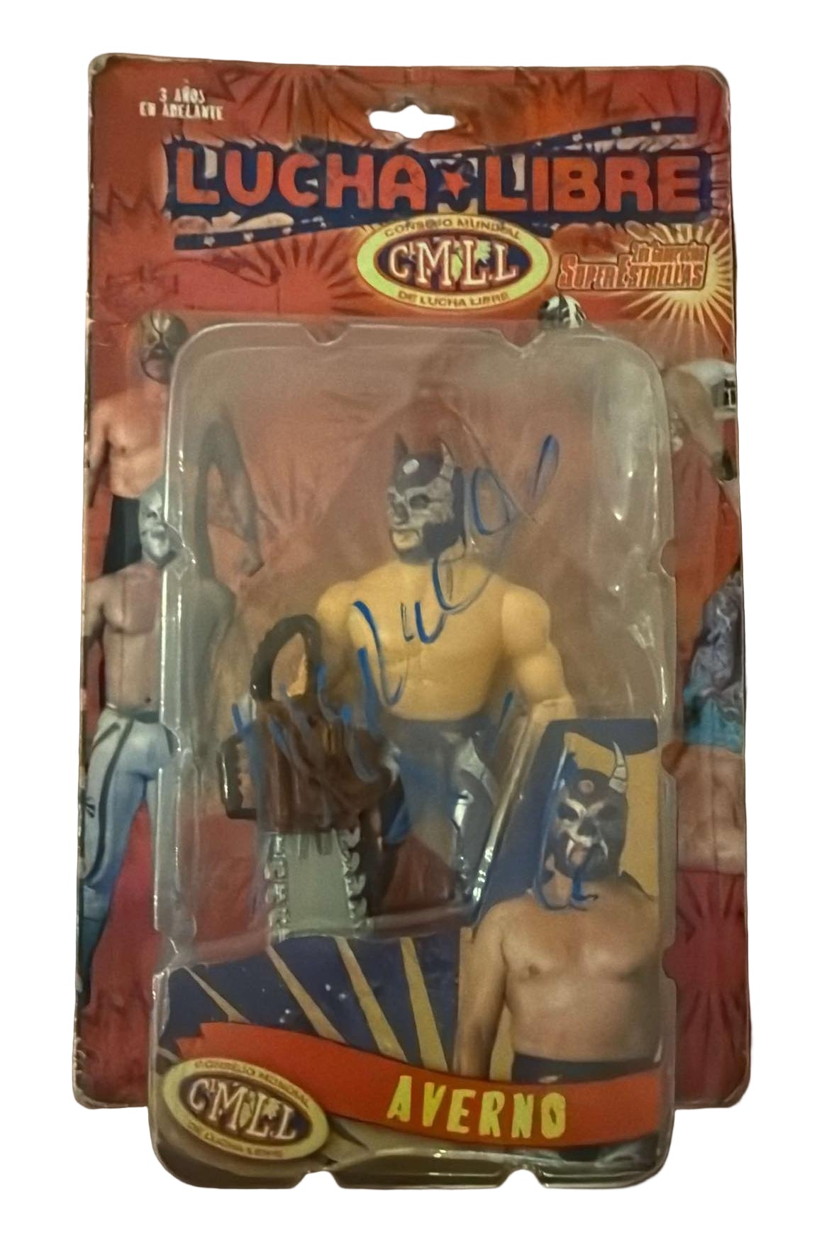 2007 CMLL Hag Distribuidoras 4.5" Super Estrellas Series 2 Averno