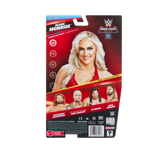 2026 WWE Mattel Main Event Series 168 Blake Monroe