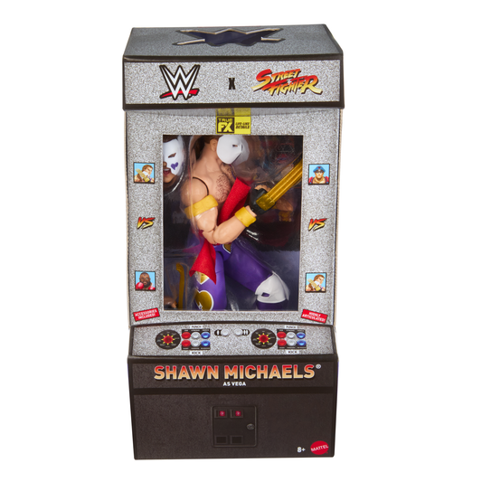 2026 WWE x Street Fighter Elite Collection Series 4 Shawn Michaels as Vega