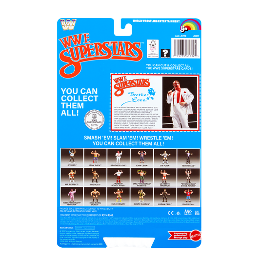2027 Mattel LJN WWE Superstars Series 5 Brother Love