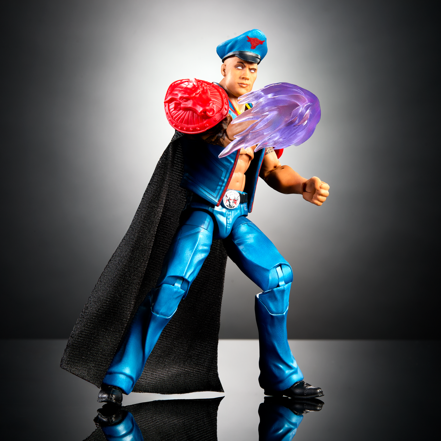 2026 WWE x Street Fighter Elite Collection Series 4 "Final Boss" The Rock as M. Bison [Player Two]
