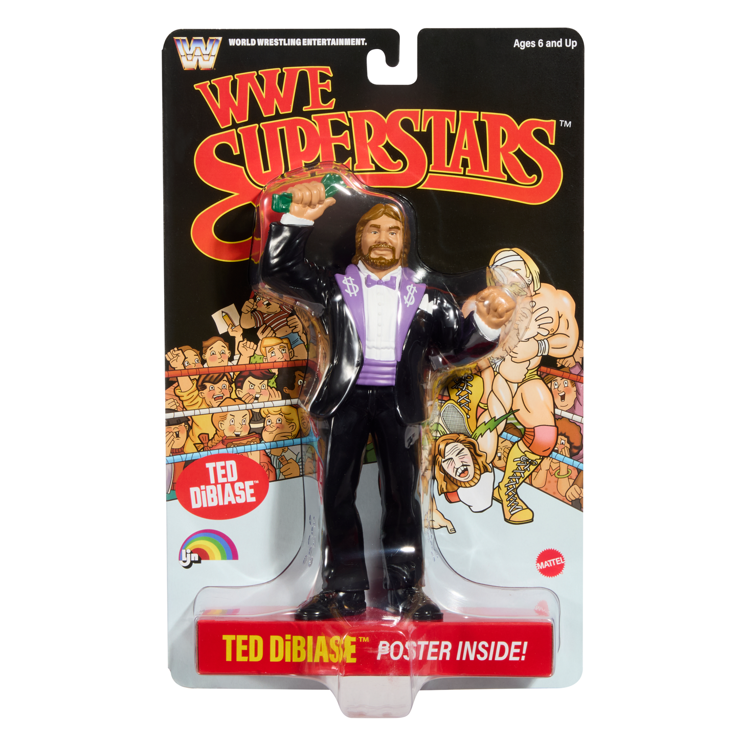 2026 Mattel LJN WWE Superstars Series 4 Ted DiBiase [Chase]