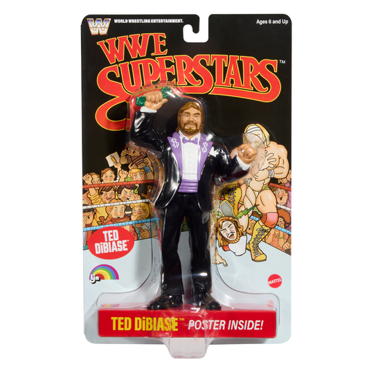 2026 Mattel LJN WWE Superstars Series 4 Ted DiBiase [Chase]