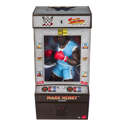 2026 WWE x Street Fighter Elite Collection Series 4 Mark Henry as Balrog