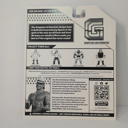 2026 Hasttel Toy Grapplers & Gimmicks Tom Brandi [Salvatore Sincere]
