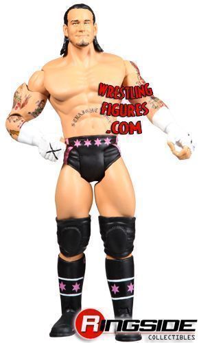 2009 WWE Jakks Pacific Ruthless Aggression Series 42 CM Punk