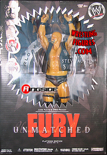 2008 WWE Jakks Pacific Unmatched Fury Series 15 Stone Cold Steve Austin