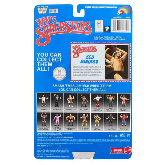 2026 Mattel LJN WWE Superstars Series 4 Ted DiBiase