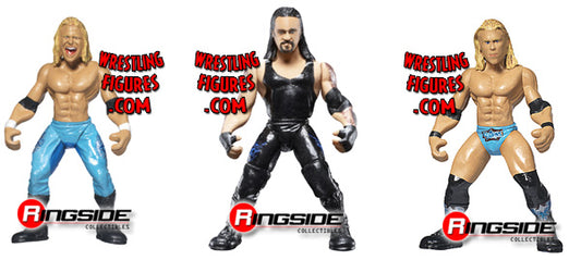 2010 WWE Jakks Pacific Micro Aggression Series 17 Zack Ryder, Curt Hawkins & Undertaker