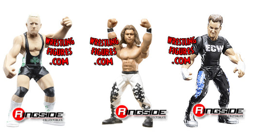 2010 WWE Jakks Pacific Micro Aggression Series 17 Finlay, Tommy Dreamer & John Morrison