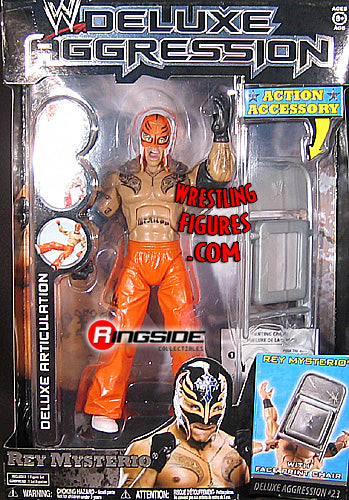 2009 WWE Jakks Pacific Deluxe Aggression Series 23 Rey Mysterio