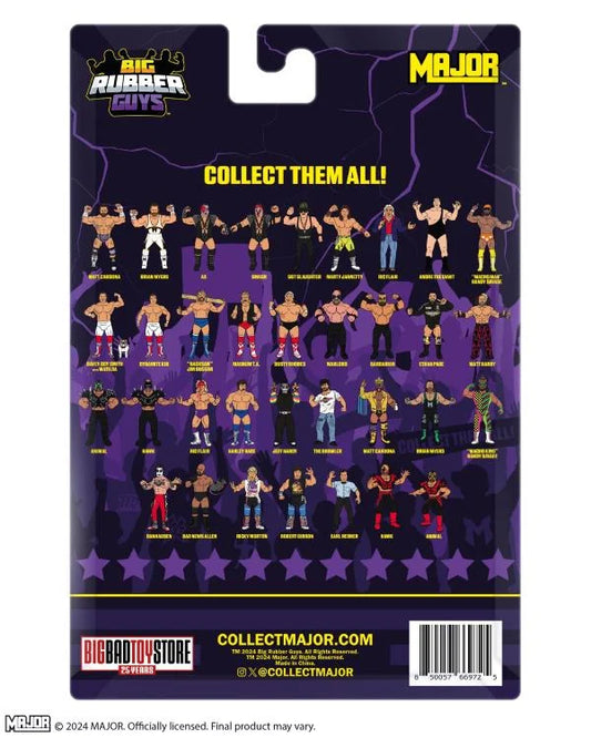 2025 Major Wrestling Figure Podcast Big Rubber Guys Animal [Exclusive]