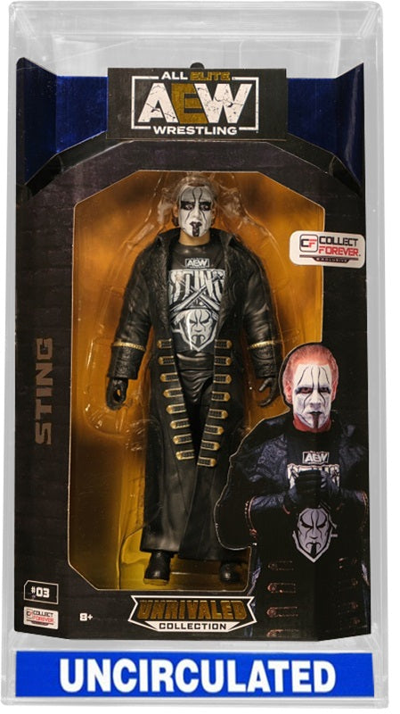 2024 AEW Jazwares Unrivaled Collection Collect Forever Exclusive #03 Sting