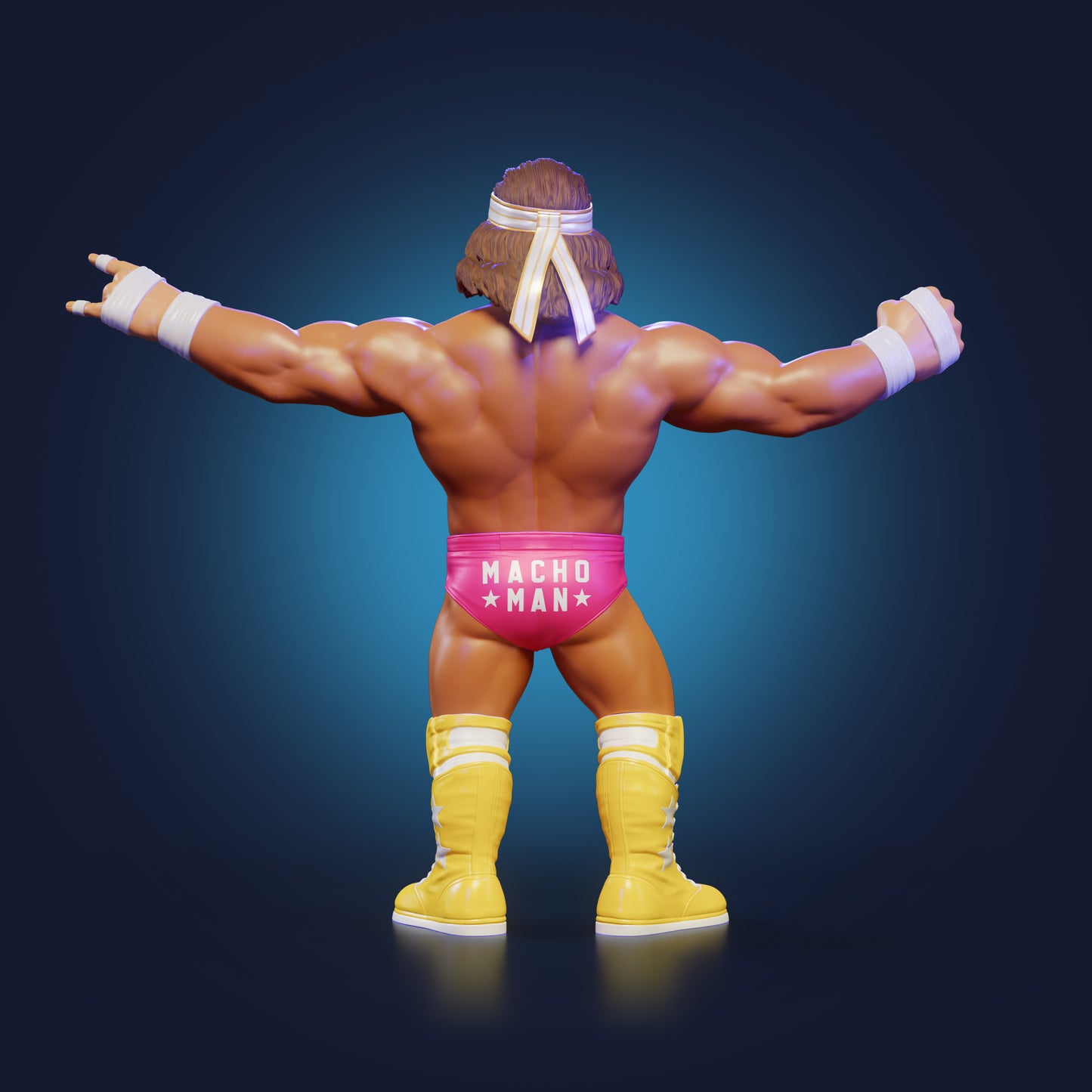 Toy Notion Wrestle Feds Series 2 "Macho Man" Randy Savage [March 1987]