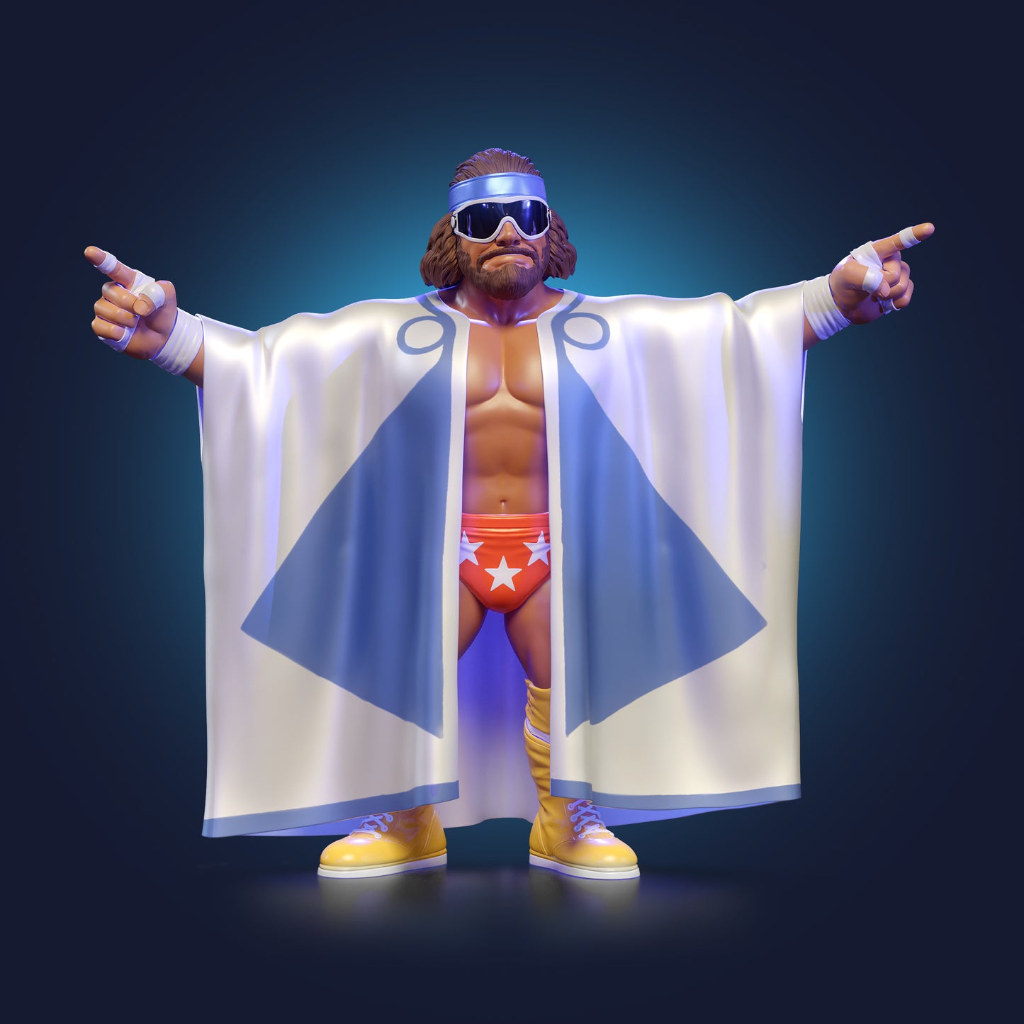 Toy Notion Wrestle Feds Series 2 "Macho Man" Randy Savage [March 1988]