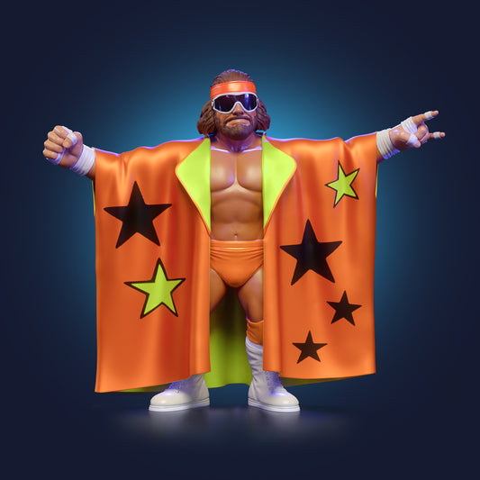 Toy Notion Wrestle Feds Series 2 "Macho Man" Randy Savage [April 1989]